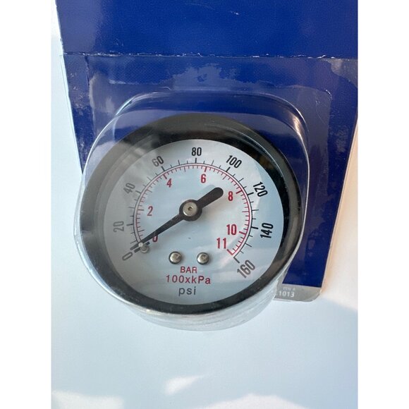 2 In. Kobalt Back Mount Pressure Gauge 0-160 PSI Range 1/4 In. NPT(M) 100xkPa Mo - Picture 3 of 4